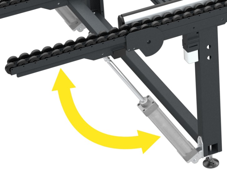 LINK Tilting roller conveyor Emmegi